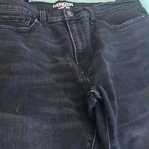 Denizen Levi's black denim   shorts